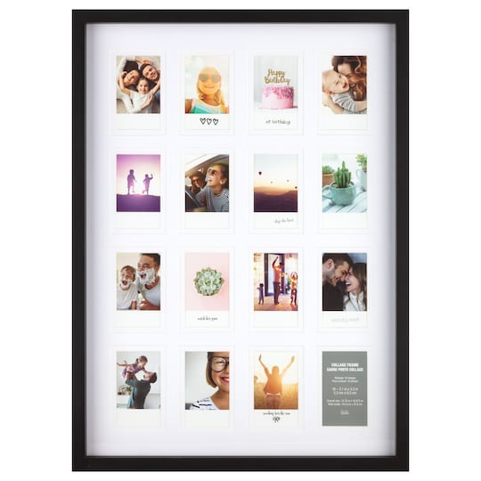 16 Opening Black Instax Collage Frame by Studio Décor®